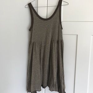 Free People Gold Mini Dress